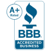 BBB Accredited Business logo.